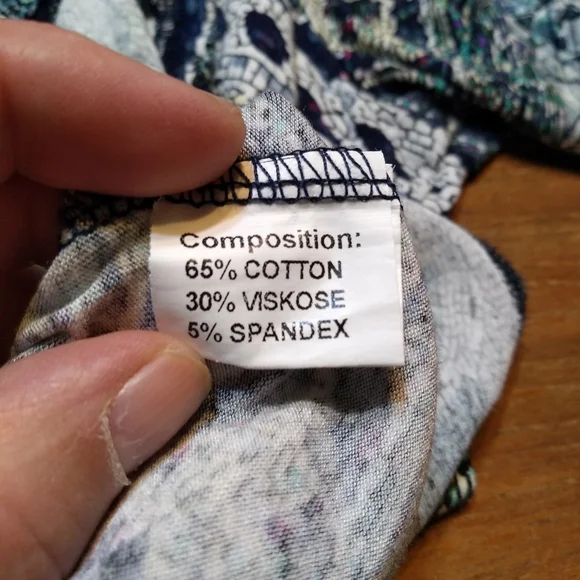 Zhong ni da / Zhongnida Size 54 1X Short Sleeve Pullover Shirt Mu… - Picture 8 of 10